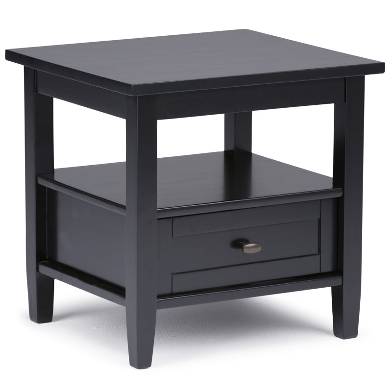 Warm Shaker - Table de bout - Noir, Noir
