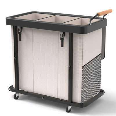 230L (60 Gal) Laundry Sorter 3 Section with Lid