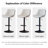Modern Height Adjustable Swivel Bar Stools Upholstered Leather Barstool Kitchen Island Chairs With Metal Frame-1547019502