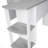 Techni Mobili Modern L-Shaped Desk With Side Shelves