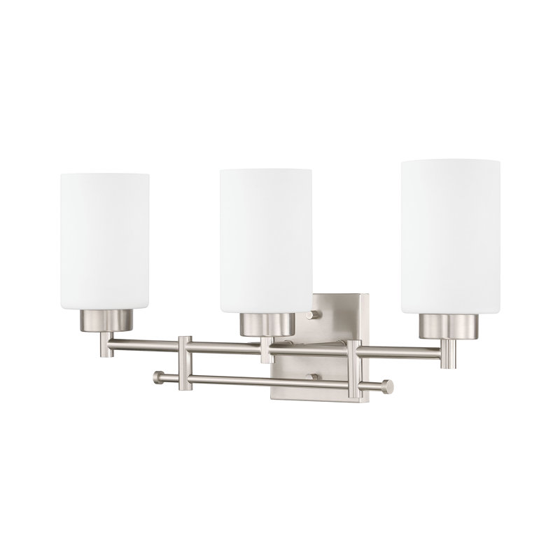 Éclairage pour coiffeuse Everlyn, Nickel brossé, 3
