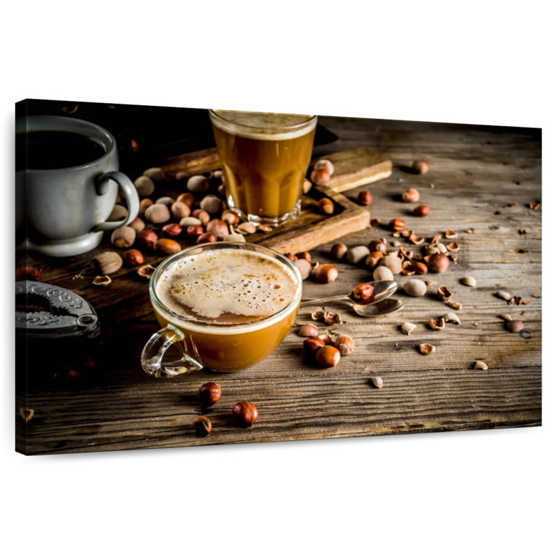 Yarlin Brewed Hazelnut Coffee, 34" H x 51" W