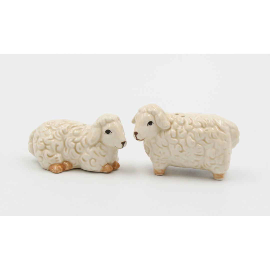 Mini Lamb Salt and Pepper Shaker Set Cosmos Gifts