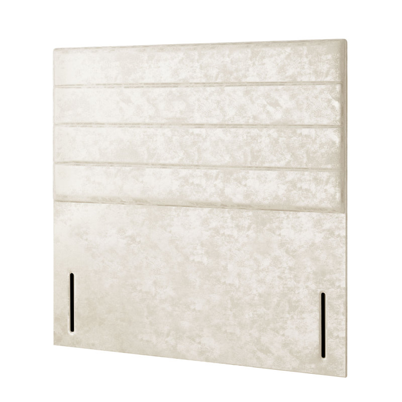 Brand Upholstered Headboard, Double (4'6), Cream