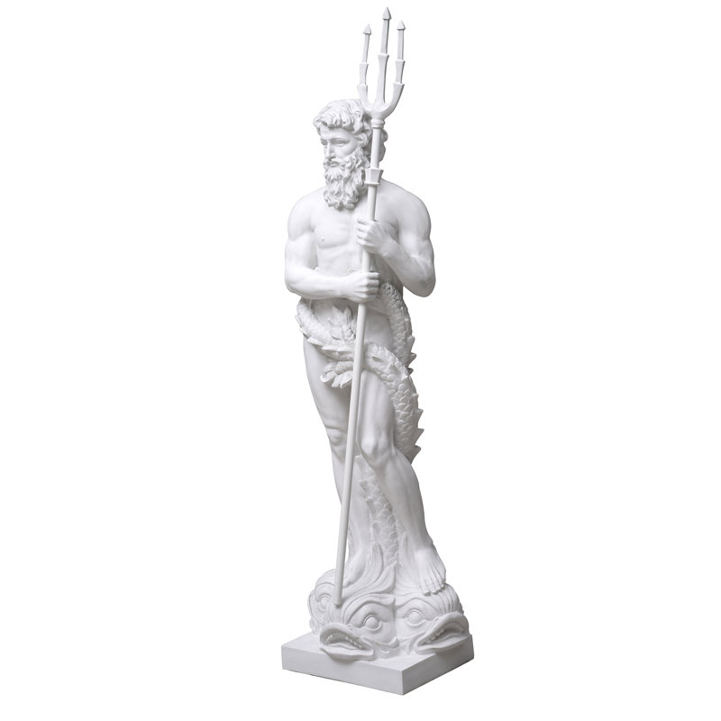 Statue Neptune avec trident