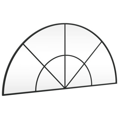 Nayvia Iron Arch Wall Mirror
