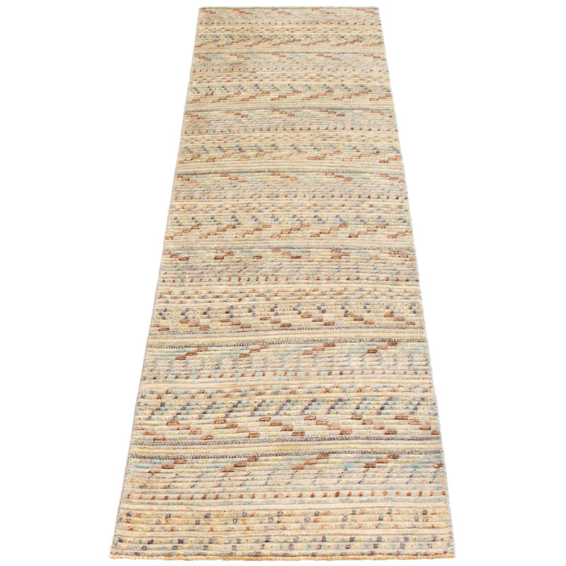 Tapis bleu clair 2 pi 6 po x 10 pi 1 po Finha Peshawar Ziegler