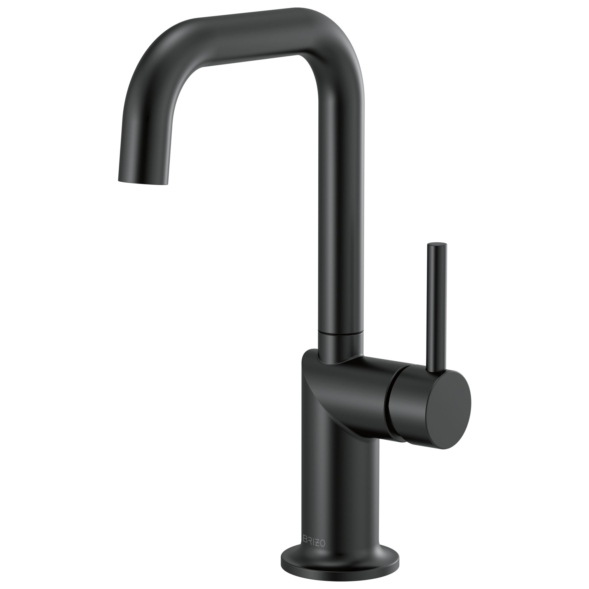 Odin® Bar Faucet with Square Spout, Matte Black, Lever