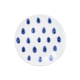 Santorini Handmade Hard Ceramic Salad/Dessert Plate