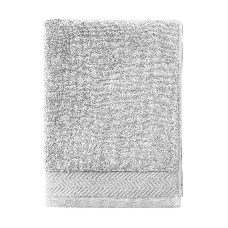 Cotton Washcloth, Gray