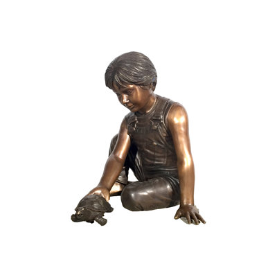 Bronze Garden Statue