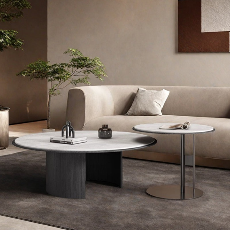 Table basse moderne et simple, H 14,96 po x L 35,43 po x l 35,43 po