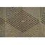 Tapis tribal géométrique 5 x 7