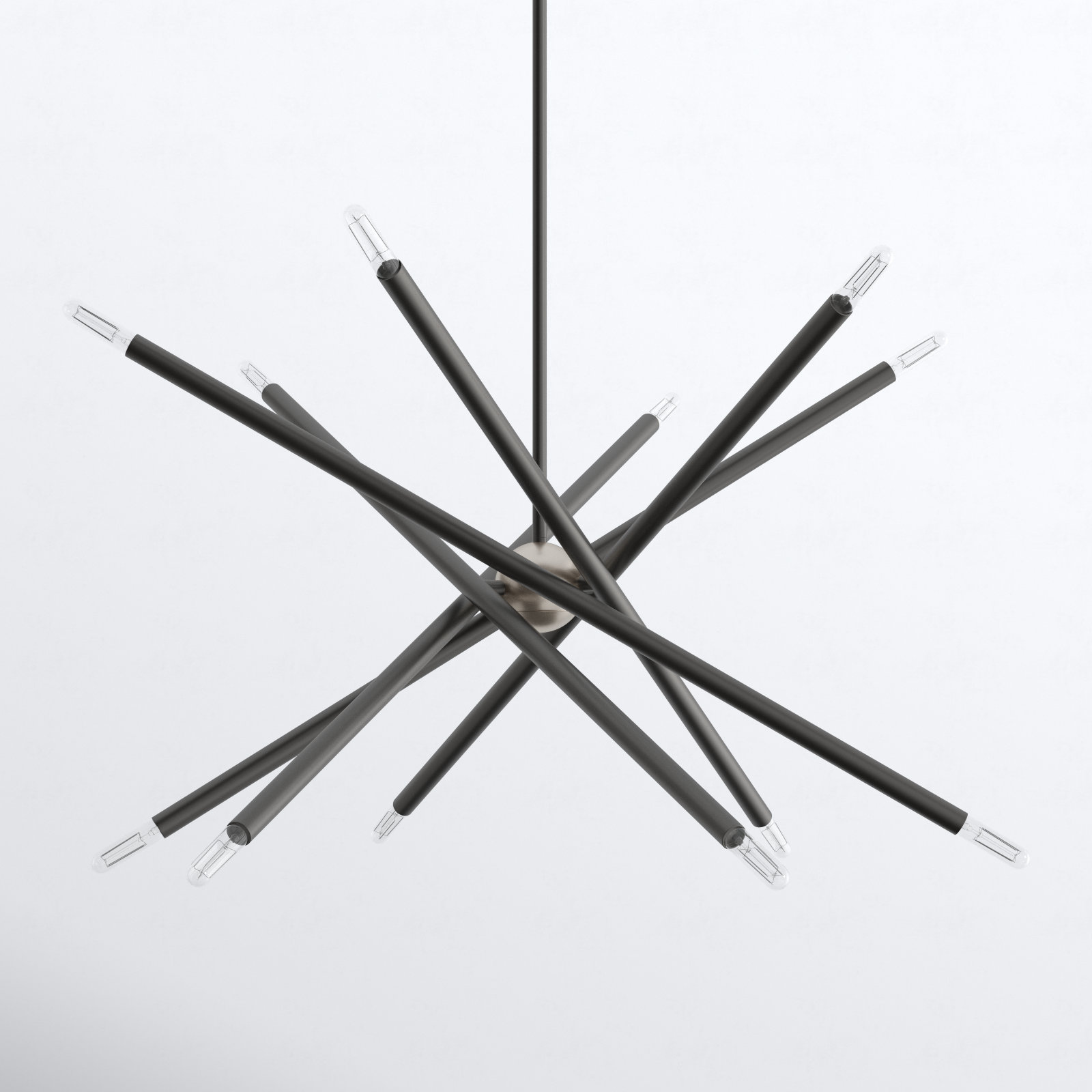 Poco Chandelier, Scandinavian Gray, 12