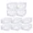 Sterilite 27 Qt (4 Pk) & 16 Qt (6 Pk) Stackable Plastic Storage Drawer Container