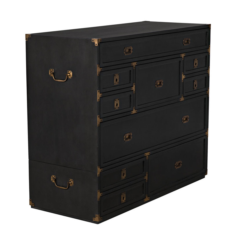Charles 10 - Drawer Solid Wood Dresser