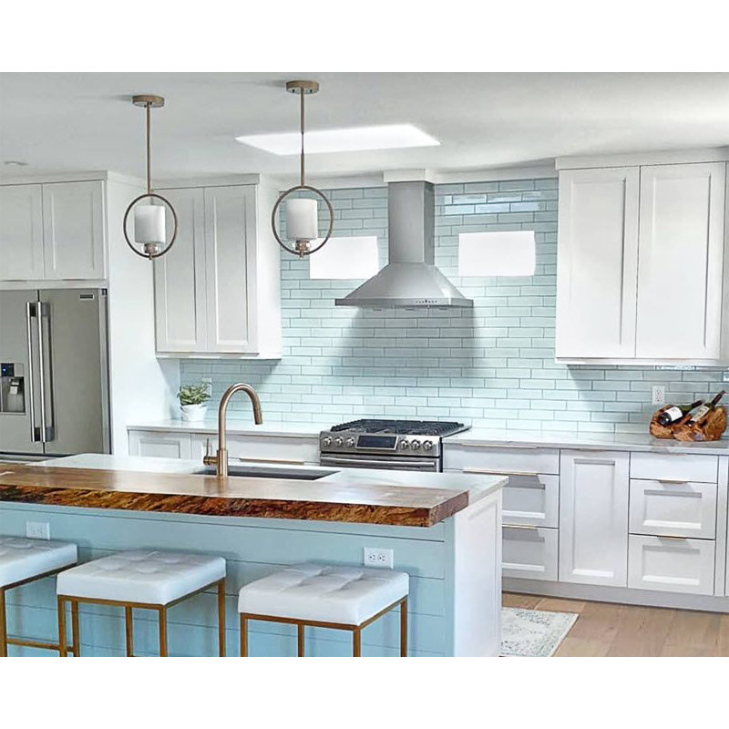 2" x 8" Glass Brick Joint Mosaic Tile
