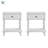 Vivienne Easy Assembly Solid Wood Spindle 1-Drawer Nightstand (Set of 2)-111301199