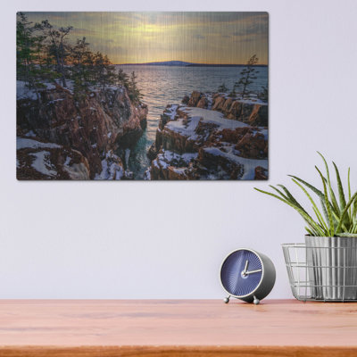  «Winter Sunset At Raven's Nest 2» par Rick Berk, 16 po x 12 po