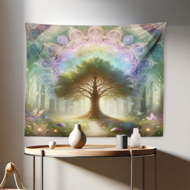 Tapisserie en microfibre, H 23 po x l 28 po