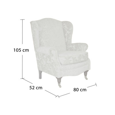 Josephson Upholstered Wingback Chair