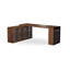 Noyer en bois massif en forme de L-634736811-634736813