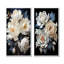 Beige Whispers Of Peony - ensemble de 2 impressions sur toile pivoines-42468658-42468660