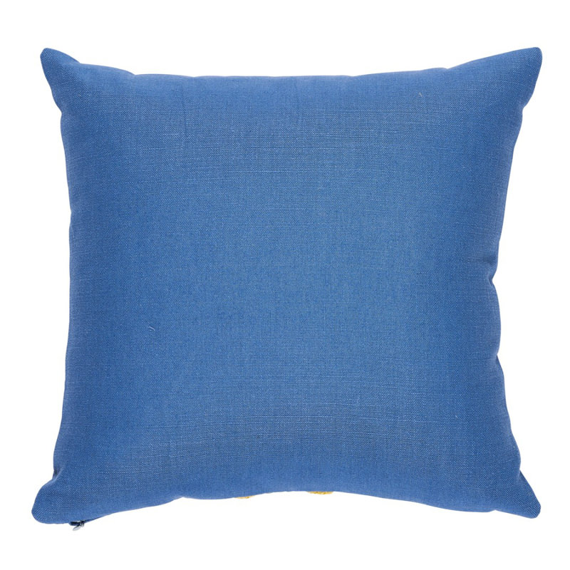 Ashoka Square Throw Pillow, 18" x 18", Rose Quartz