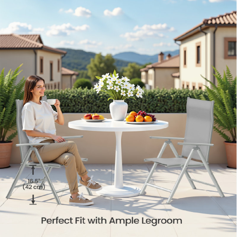 Sun Lounger, Light grey