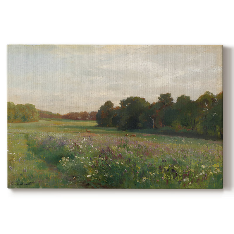 Paysages rétro-DLV -Galerie enveloppée Cavas, 24 x 36