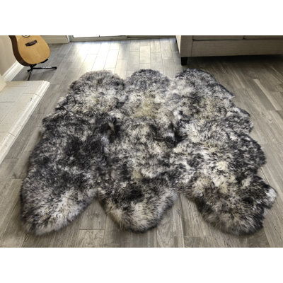 Tapis gris Whobrey
