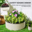 Metal Raised Garden Bed-1276679955