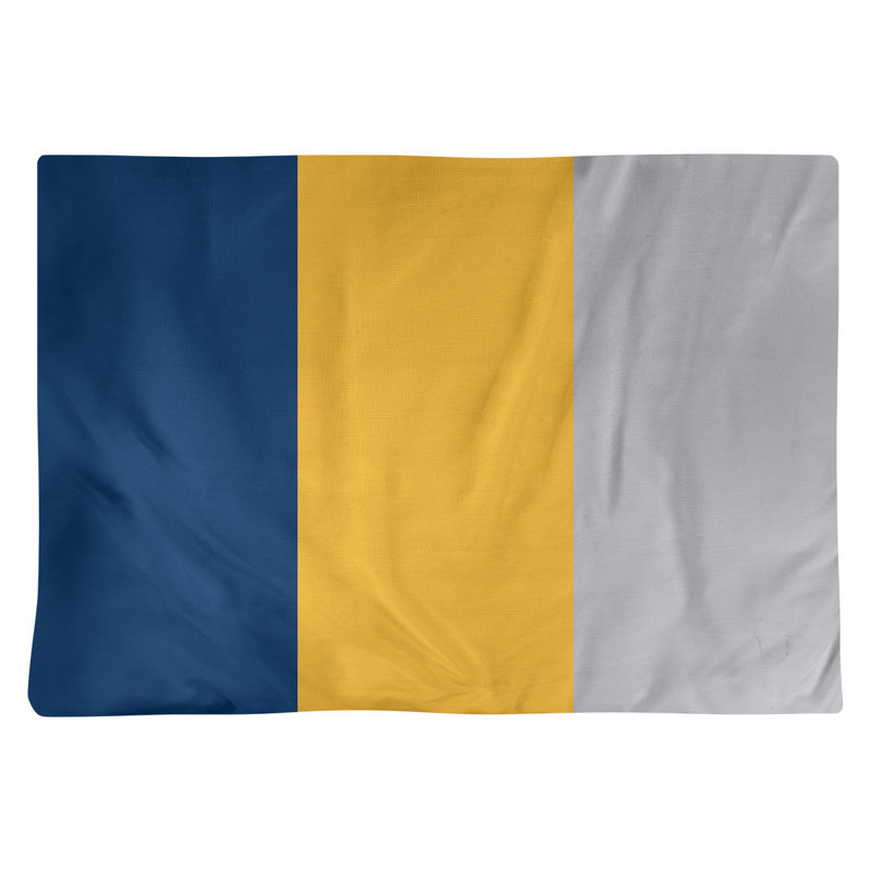 Récapitulatif 18" basket Indiana, Bleu marine / doré / gris froid, Sergé de coton