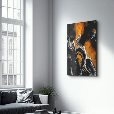 Decorative Tempered Glass Painting