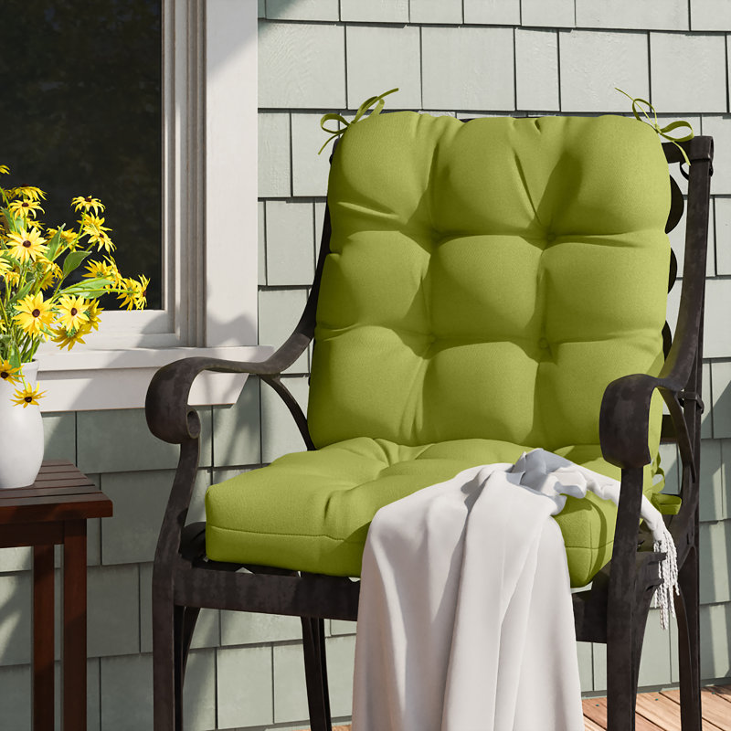 Coussin de chaise d'extérieur Ascena, Vert Summerside