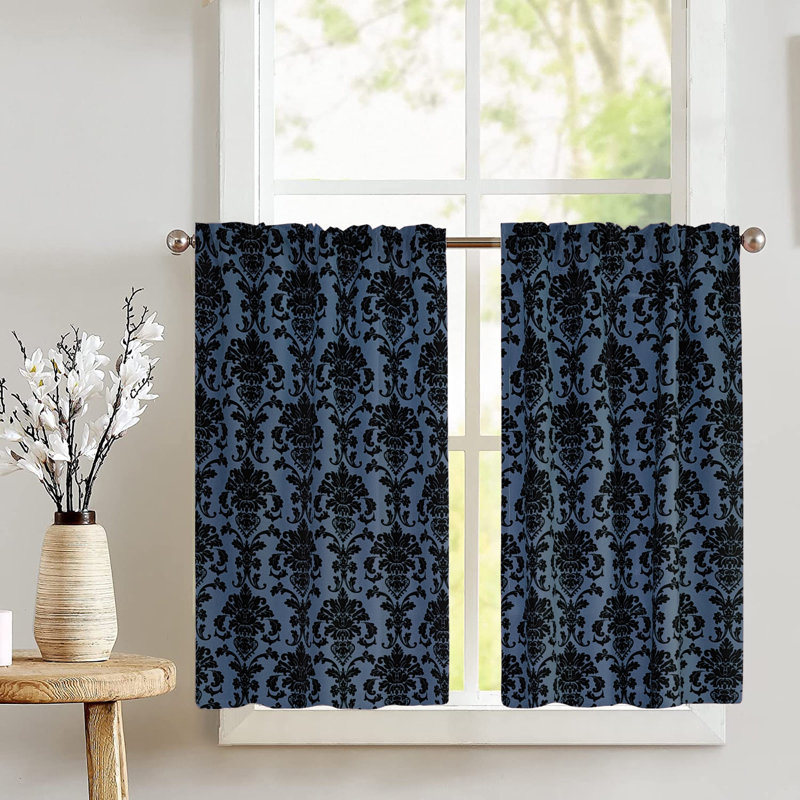 Rideaux Popeline, Bleu sarcelle foncé