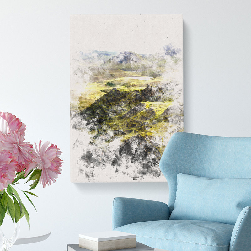 Portree In The Isle Of Skye Scotland - Wrapped Canvas Painting, 76cm H x 50cm W x 3cm D