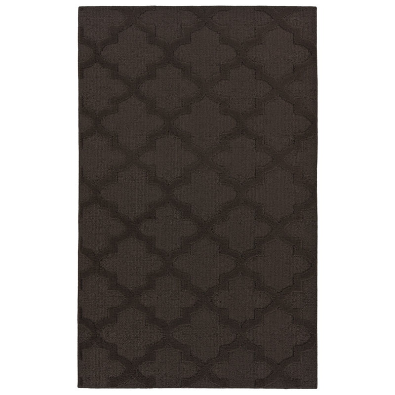 Tapis Nasturtium Mocha Quatro, Rectangle de 5 pi x 8 pi