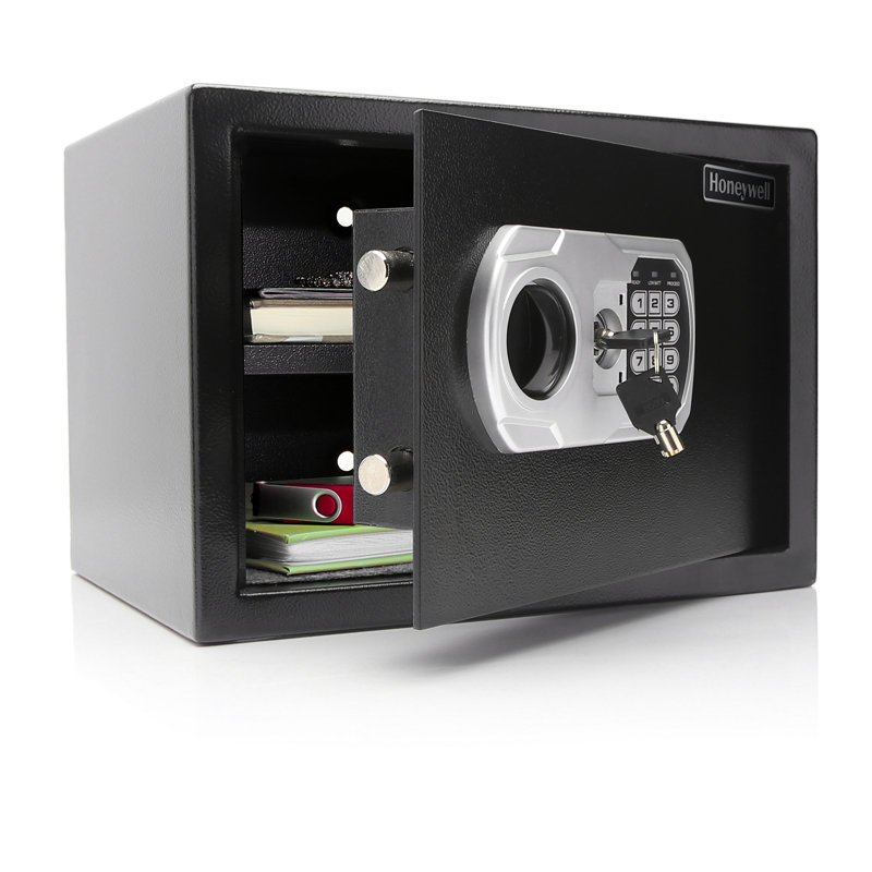 Small Black Steel Security Safe with Digital Lock