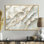 Marbre doux doux Oasis V - art mural abstrait en marbre