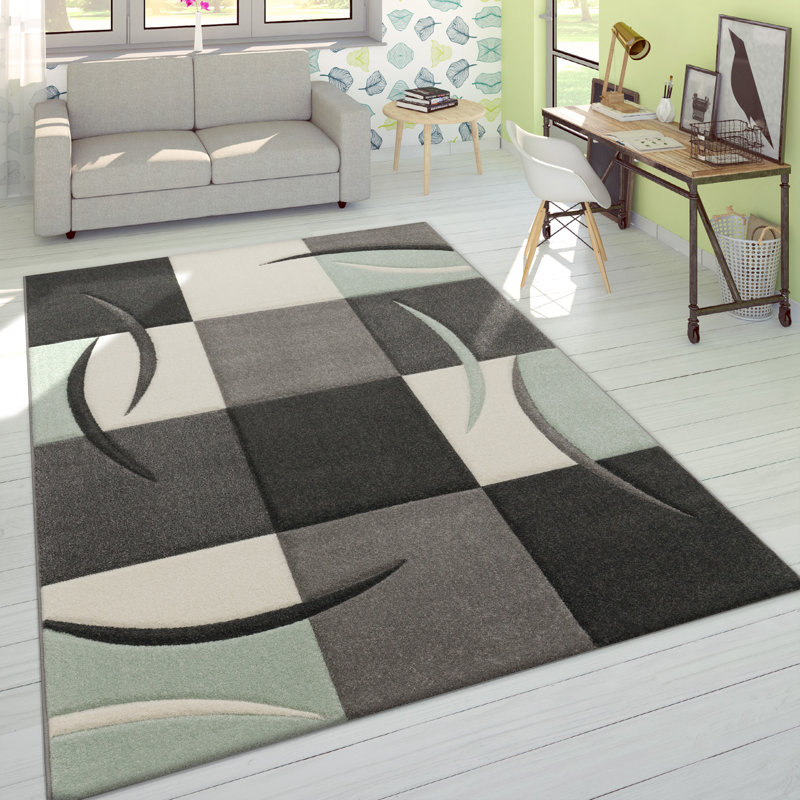 Maryam Geometric Flatweave Area Rug, Rectangular 80 x 150cm