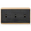 Jabori 3 Door Reeded Sideboard-579405560