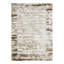 Tapis abstrait gris en polypropylène tissé à la main-1472612475