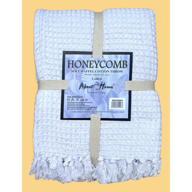 Throw Blanket, White