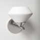 Junius Single Frosted Dimmable Bath Sconce