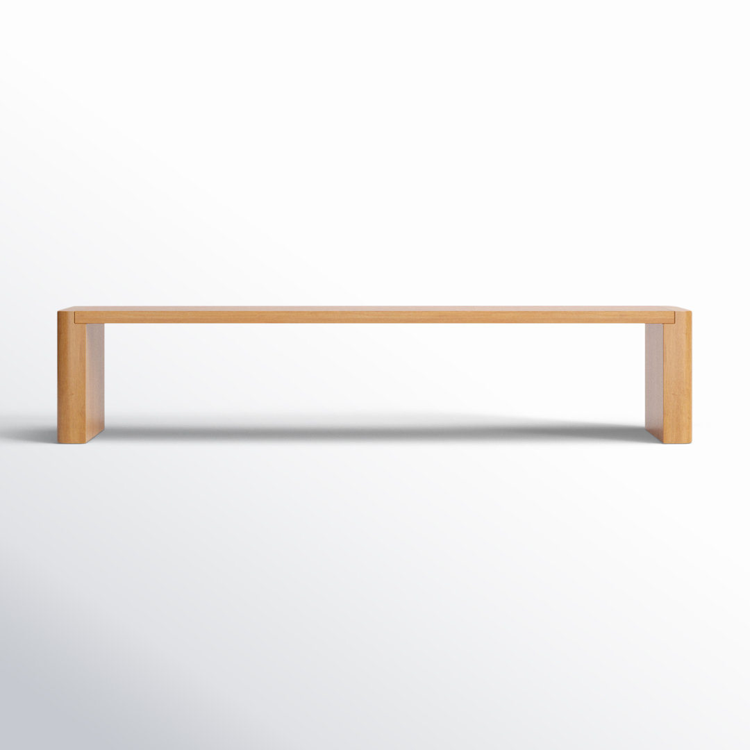 Channing 62"-82" Solid Wood Bench AllModern 