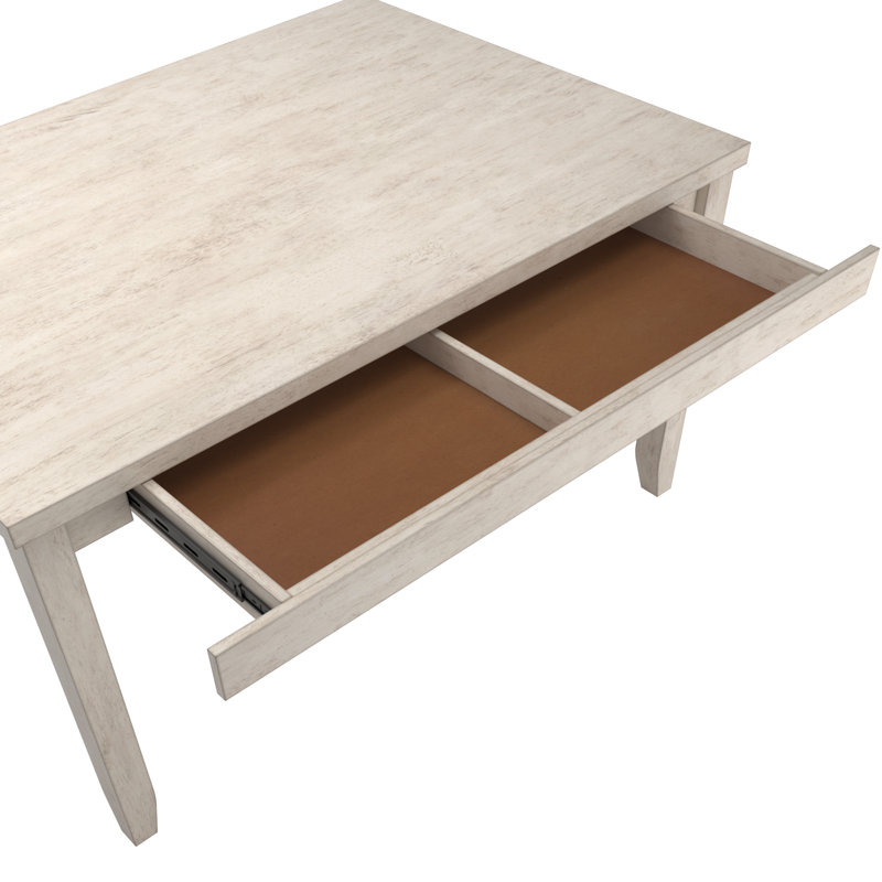 Alyra Dining Table, Antique White