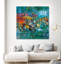 "Carpe Diem 1" par Diane Lambin - Reproduction d'art sur toile carrée non encadrée-27803162