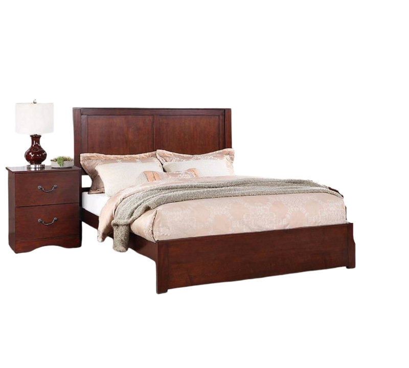 Mobilier de chambre à coucher 1Pc, Très grand californien, Cerisier