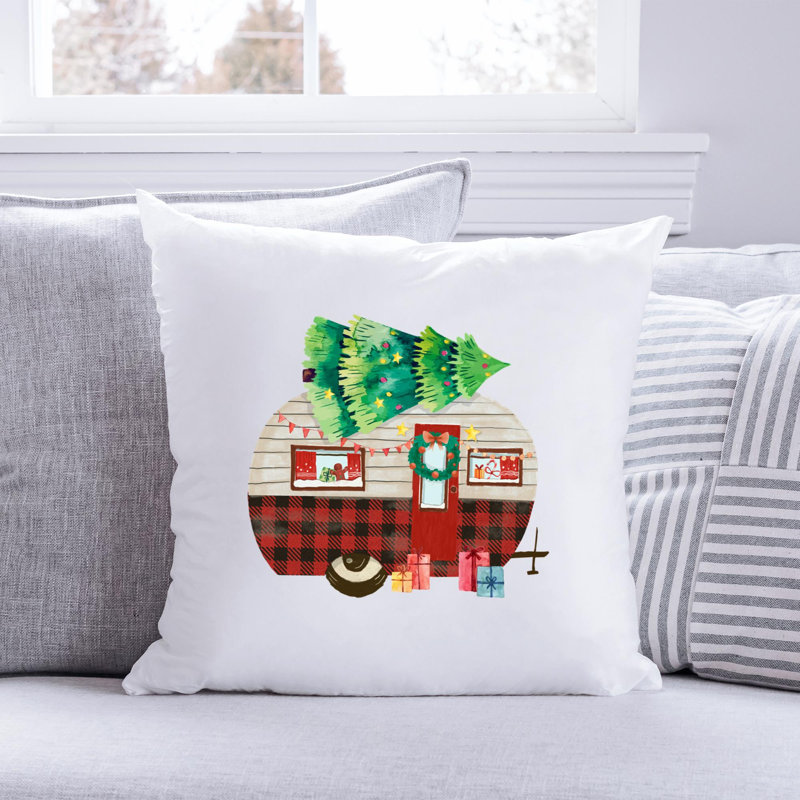 Christmas-05_1 Reversible Throw Pillow, 20" x 20"